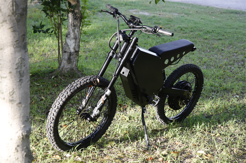 دراجة جبلية كهربائية 2026 SS30 - مراجعة 72V 12000W Electric Dirt Bike وسعره