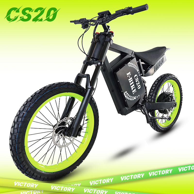 دراجة كهربائية احترافية عالية  - مراجعة 72V 12000W Electric Dirt Bike وسعره